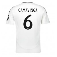 Real Madrid Eduardo Camavinga #6 Hemmatröja 2024-25 Korta ärmar